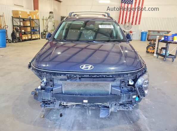 KM8HB3AB1RU105534 2024 HYUNDAI KONA Blue წინა ხედი