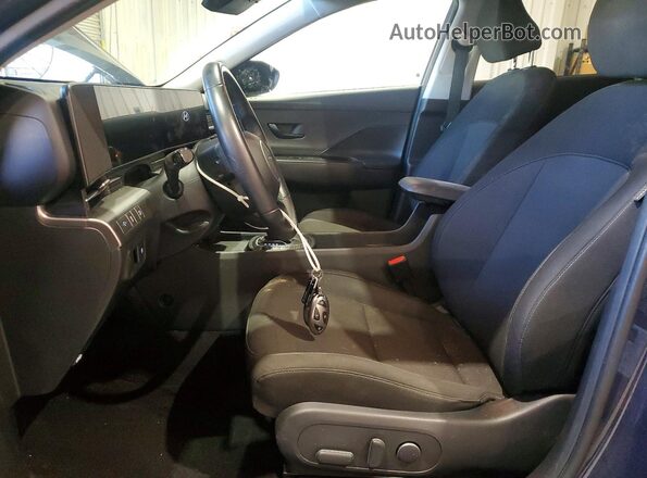 KM8HB3AB1RU105534 2024 HYUNDAI KONA Blue წინა სალონის ხედი