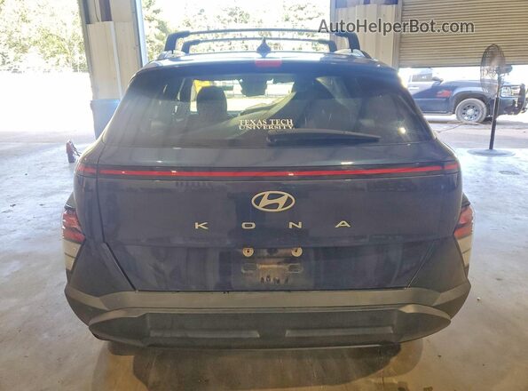 KM8HB3AB1RU105534 2024 HYUNDAI KONA Blue უკანა ხედი