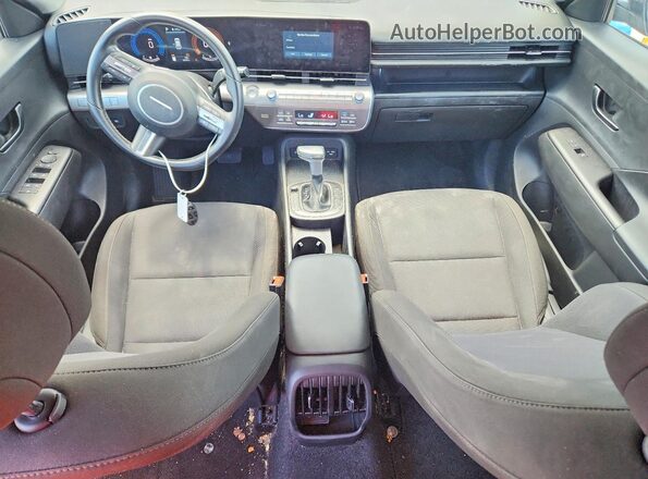 KM8HB3AB2SU307109 2025 HYUNDAI KONA Gray Առջևի վահանակի տեսք
