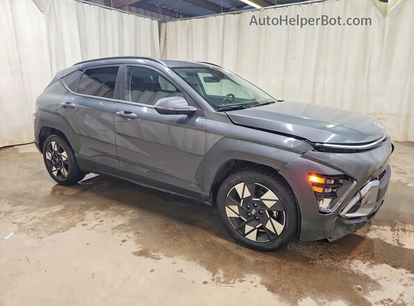 KM8HB3AB9RU173726 2024 HYUNDAI KONA Gray Առջևի աջ