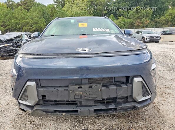 KM8HB3ABXRU176666 2024 HYUNDAI KONA Blue Вид спереду