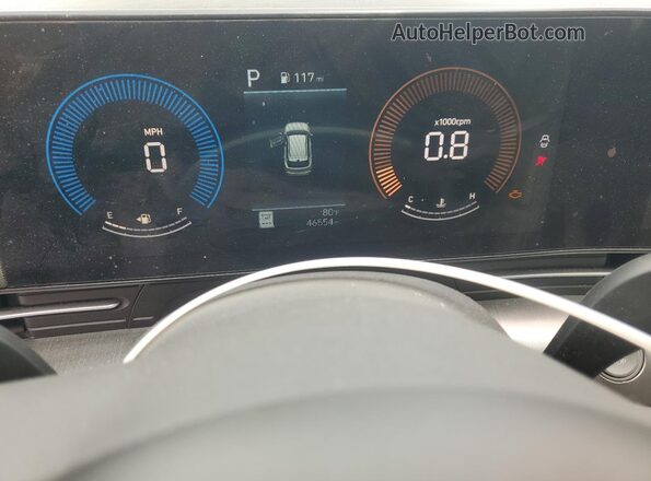 KM8HB3ABXRU176666 2024 HYUNDAI KONA Blue 