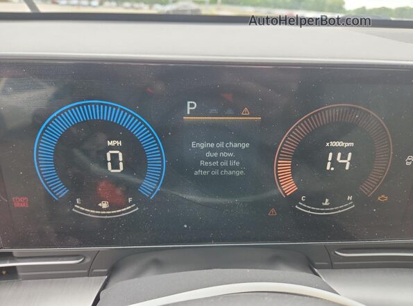 KM8HBCAB4RU152525 2024 HYUNDAI KONA Silver 
