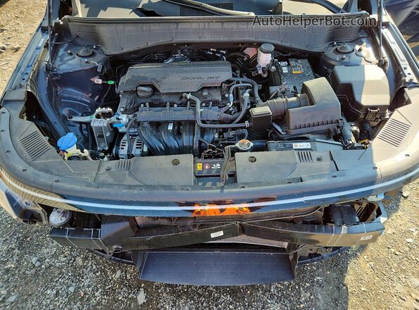 KM8HBCAB9SU321721 2025 HYUNDAI KONA Blue Widok komory silnika