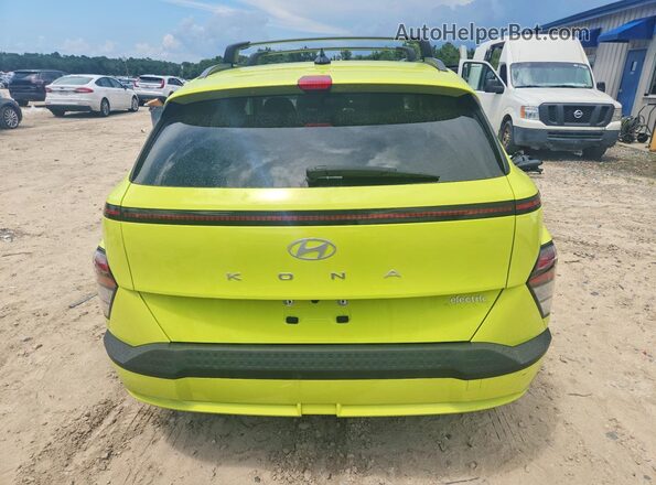 KM8HC3A69SU019782 2025 HYUNDAI KONA Green Widok z tyłu