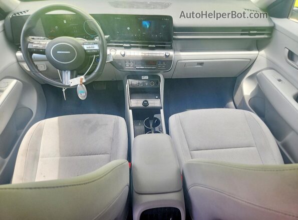 KM8HC3A69SU019782 2025 HYUNDAI KONA Green Widok deski rozdzielczej