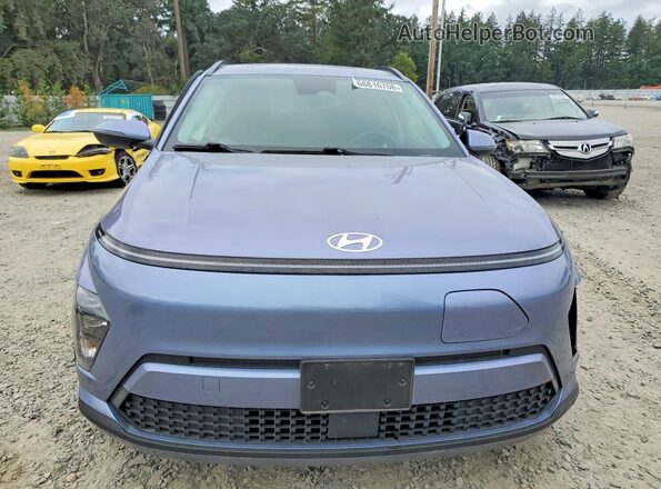 KM8HC3A6XRU007554 2024 HYUNDAI KONA Blue წინა ხედი