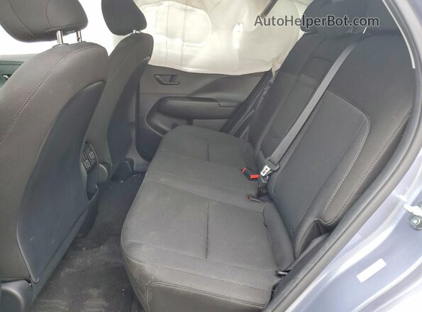 KM8HC3A6XRU007554 2024 HYUNDAI KONA Blue უკანა სალონის ხედი