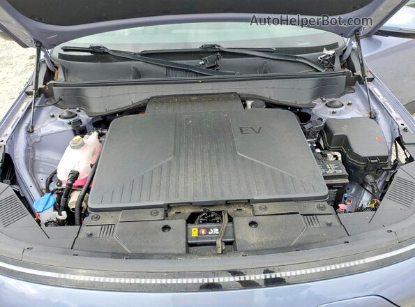 KM8HC3A6XRU007554 2024 HYUNDAI KONA Blue ძრავის განყოფილების ხედი