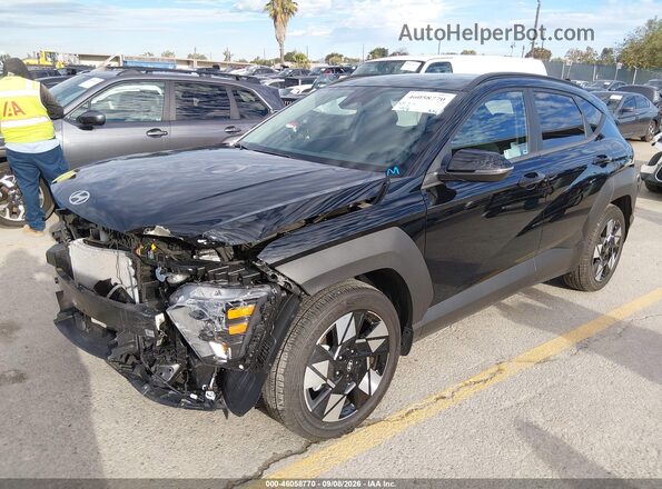 KM8HC3AB6SU269977 2025 HYUNDAI KONA Black წინა მარცხენა ხედი სამი მეოთხედიდან