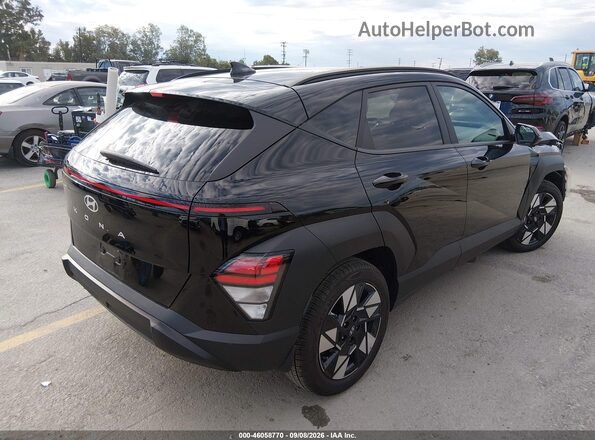 KM8HC3AB6SU269977 2025 HYUNDAI KONA Black უკანა მარჯვენა