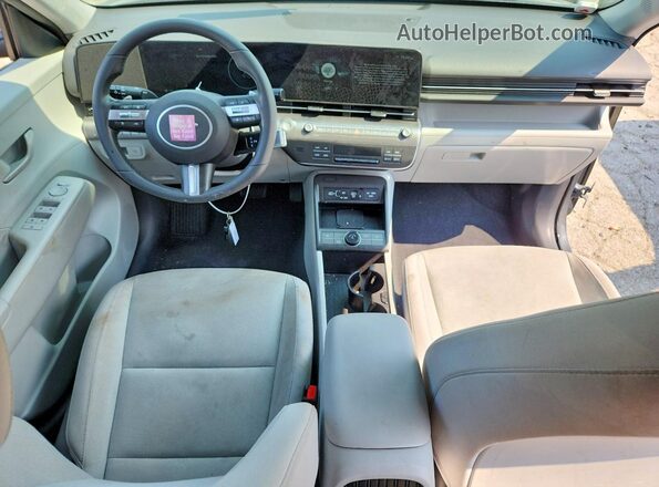 KM8HCCAB2RU151256 2024 HYUNDAI KONA Gray წინა პანელის ხედი