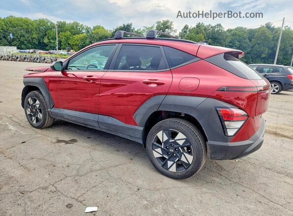 KM8HCCAB7SU297352 2025 HYUNDAI KONA Red უკანა მარცხენა