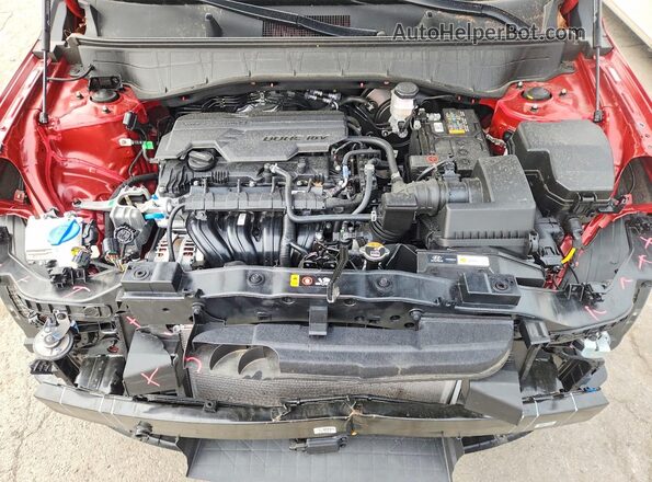 KM8HCCAB7SU297352 2025 HYUNDAI KONA Red უკანა სალონის ხედი