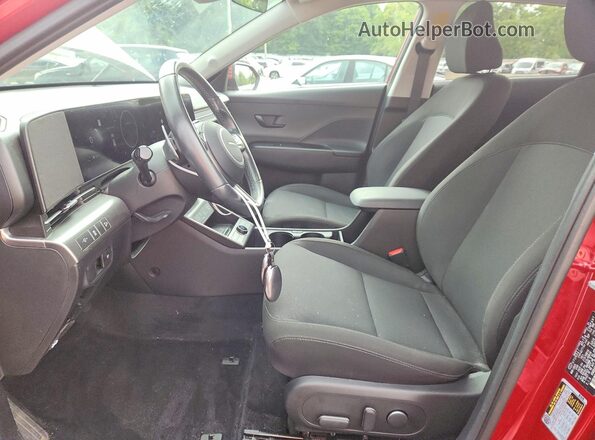 KM8HCCAB7SU297352 2025 HYUNDAI KONA Red წინა სალონის ხედი