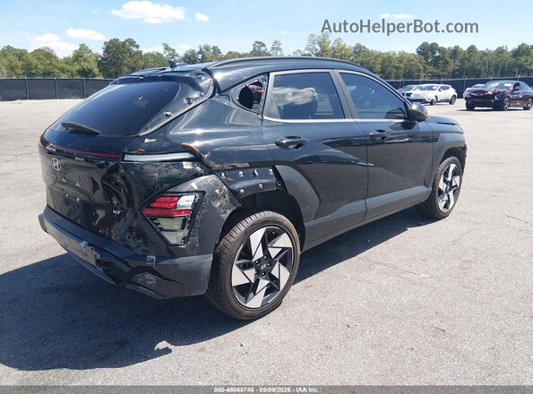 KM8HE3A35RU094702 2024 HYUNDAI KONA Black Tył prawy