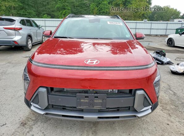 KM8HECA31SU244200 2025 HYUNDAI KONA Red Вид спереду