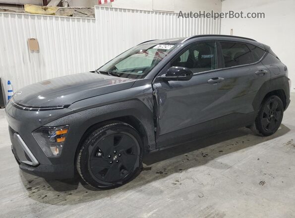 KM8HF3AB1TU450901 2026 HYUNDAI KONA Gray Սալոնի 360 աստիճան տեսք