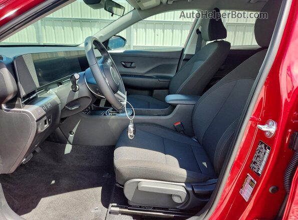 KM8HF3ABXTU499143 2026 HYUNDAI KONA Red Front interior view