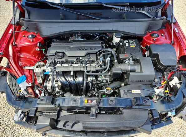 KM8HF3ABXTU499143 2026 HYUNDAI KONA Red Rear interior view