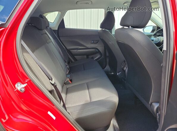 KM8HF3ABXTU499143 2026 HYUNDAI KONA Red Rear seats view
