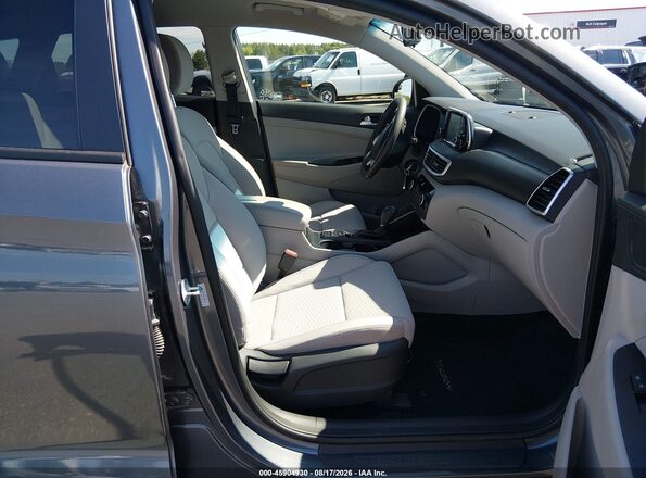 KM8J23A40KU987630 2019 HYUNDAI TUCSON Gray Vista interior delantera