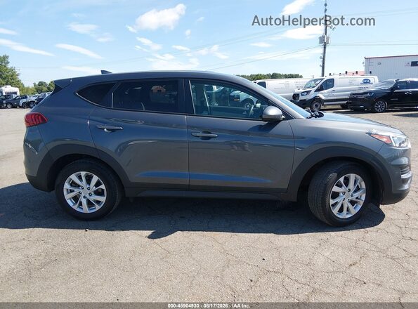 KM8J23A40KU987630 2019 HYUNDAI TUCSON Gray Vista interior trasera