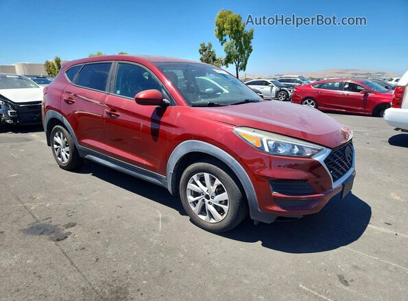 KM8J23A41KU003191 2019 HYUNDAI TUCSON Коричневый Передняя правая четверть