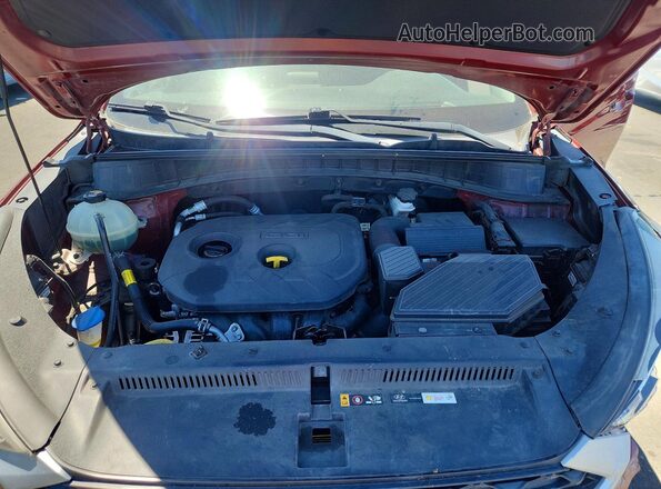 KM8J23A41KU003191 2019 HYUNDAI TUCSON Коричневый Вид подкапотного пространства