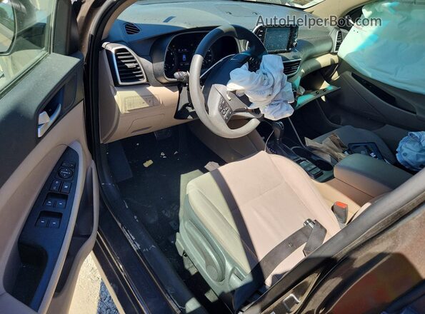 KM8J23A41KU079106 2019 HYUNDAI TUCSON Gray Widok deski rozdzielczej