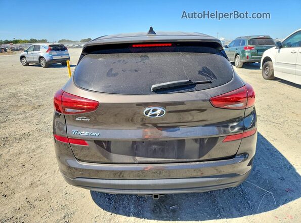 KM8J23A41KU079106 2019 HYUNDAI TUCSON Gray Widok z tyłu
