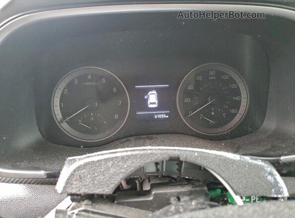 KM8J23A41LU129228 2020 HYUNDAI TUCSON Серый Вид щитка приборов