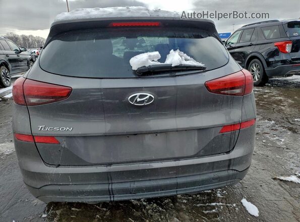 KM8J23A41LU129228 2020 HYUNDAI TUCSON Серый Вид сзади