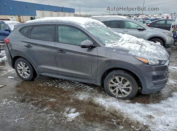 KM8J23A41LU129228 2020 HYUNDAI TUCSON Серый Передняя правая четверть