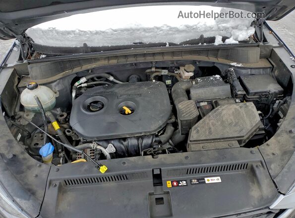 KM8J23A41LU129228 2020 HYUNDAI TUCSON Серый Вид подкапотного пространства