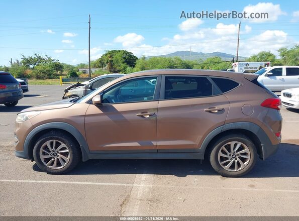 KM8J23A42GU098917 2016 HYUNDAI TUCSON Коричневый Панорамный вид салона 360°
