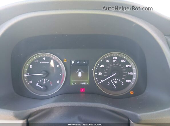 KM8J23A42GU098917 2016 HYUNDAI TUCSON Коричневый Вид задних сидений