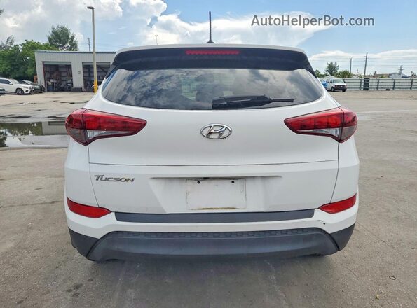 KM8J23A42HU580451 2017 HYUNDAI TUCSON White Rear view