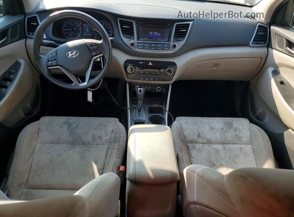 KM8J23A43GU040038 2016 HYUNDAI TUCSON Black Vista del salpicadero
