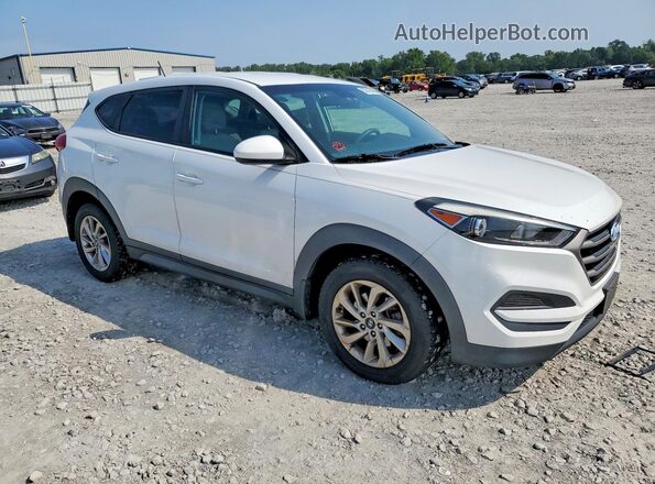 KM8J23A46GU259057 2016 HYUNDAI TUCSON White Delantero derecho