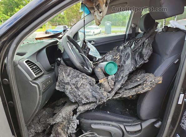 KM8J23A48MU398232 2021 HYUNDAI TUCSON Black Vista interior delantera