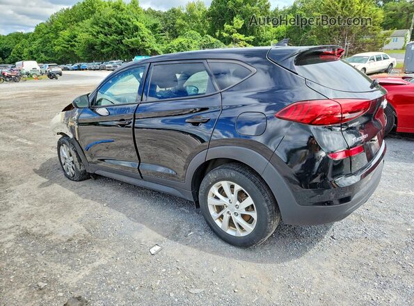 KM8J23A48MU398232 2021 HYUNDAI TUCSON Black Trasero izquierdo