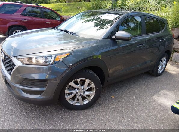 KM8J2CA40KU987014 2019 HYUNDAI TUCSON Gray Передня ліва чверть
