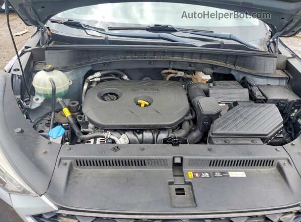 KM8J2CA40KU987692 2019 HYUNDAI TUCSON Charcoal Vista del compartimento del motor