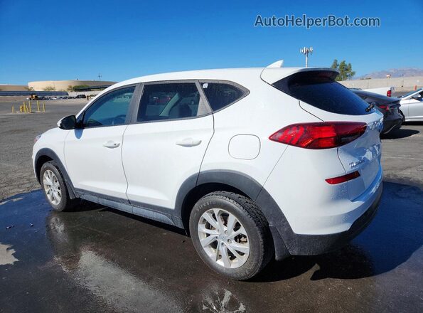 KM8J2CA40LU222208 2020 HYUNDAI TUCSON White Trasero izquierdo