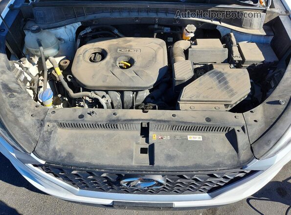 KM8J2CA40LU222208 2020 HYUNDAI TUCSON White Vista interior trasera