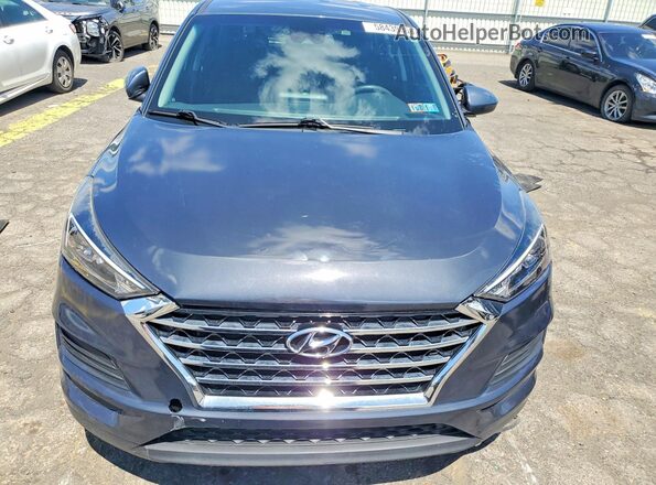 KM8J2CA43LU121163 2020 HYUNDAI TUCSON Blue Вид спереду