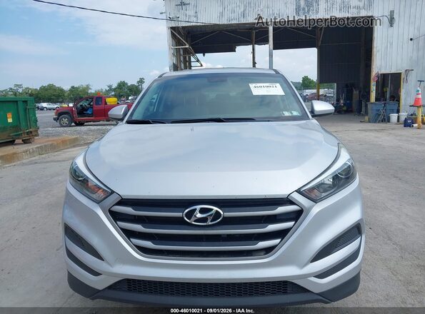 KM8J2CA44JU794038 2018 HYUNDAI TUCSON Silver წინა ხედი