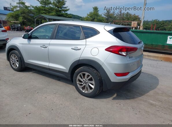 KM8J2CA44JU794038 2018 HYUNDAI TUCSON Silver უკანა მარცხენა